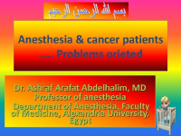 Anesthesia and cancer patient problem oriented.pptx